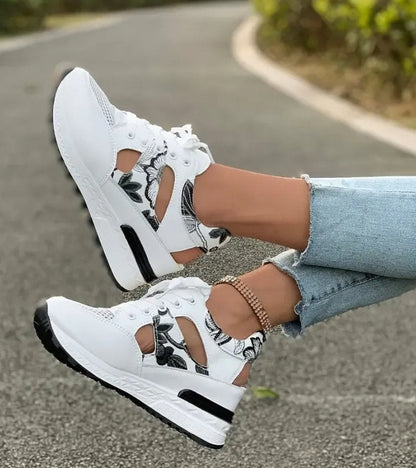 SANDRA | Scarpe con Zeppa Ultra Comode e Traspiranti