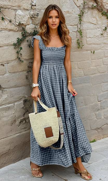 Gala - Vestido de Cuadros