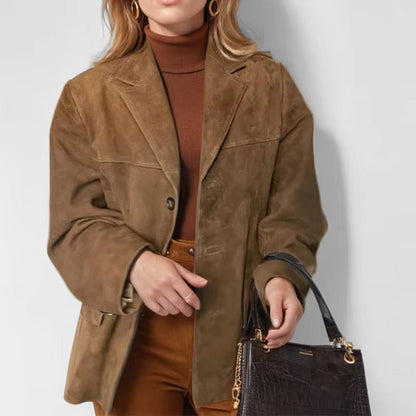 Ariana - Chaqueta Aterciopelada Elegante