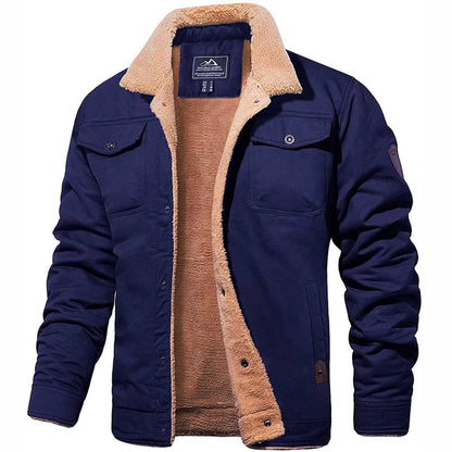 Sacha - Chaqueta forrada para Hombres Casual y Elegante