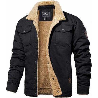 Sacha - Chaqueta forrada para Hombres Casual y Elegante