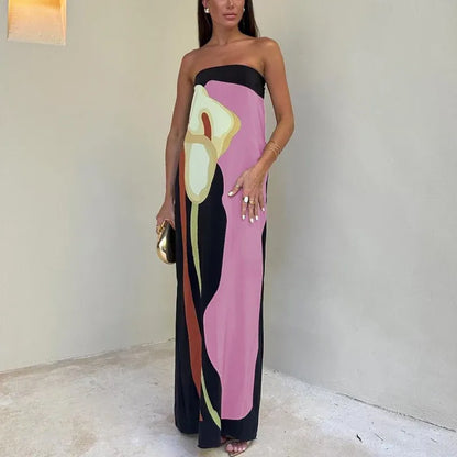 Jacinta - Vestido Largo Palabra Honor