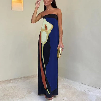 Jacinta - Vestido Largo Palabra Honor