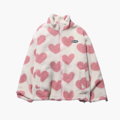 Miriam - Chaqueta Reversible Corazones