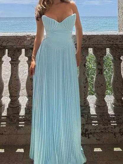 Sara - Vestido Elegante Palabra Honor