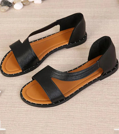 Diana | Sandali stile punta aperta con borchie decorative