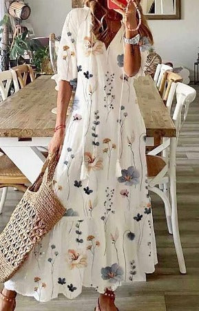 Sheila - Vestido estampado