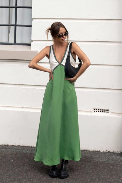 Gabrielle - Vestido Midi sin mangas