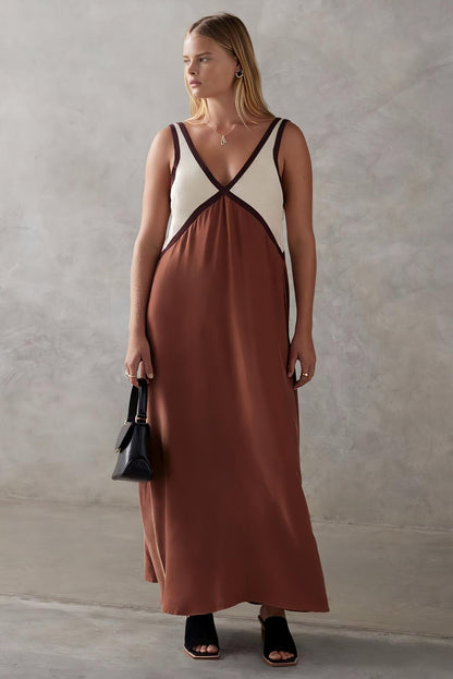 Gabrielle - Vestido Midi sin mangas