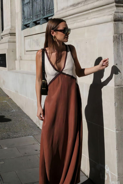 Gabrielle - Vestido Midi sin mangas