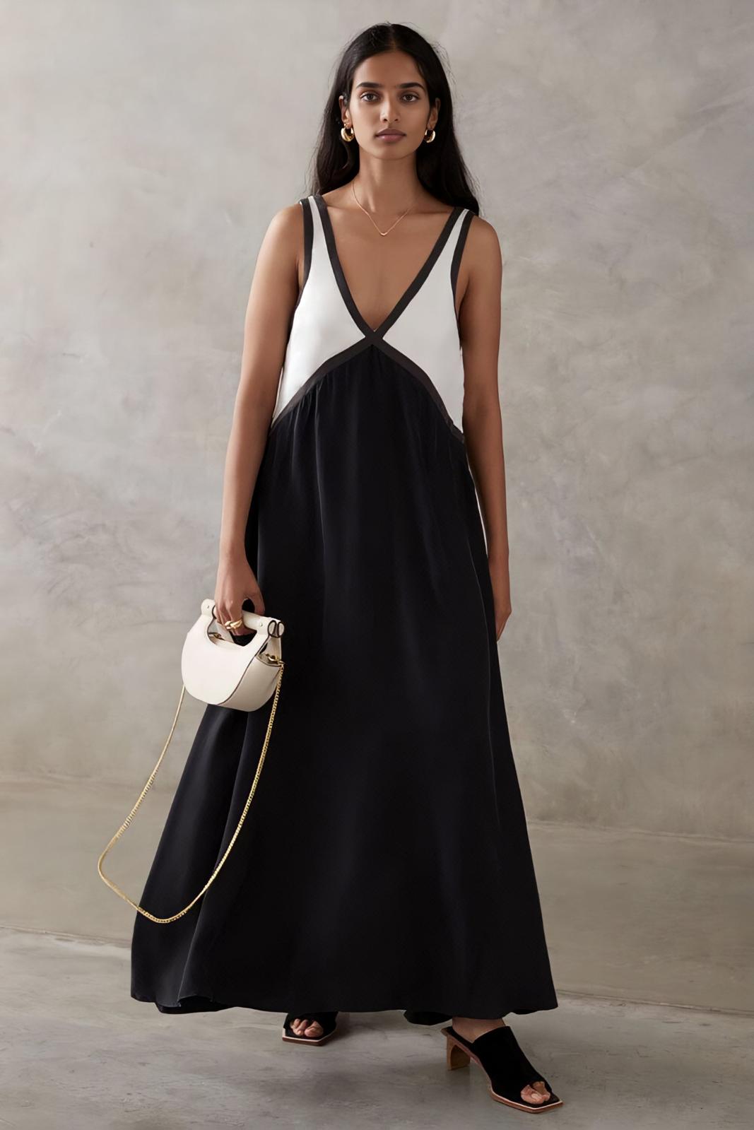 Gabrielle - Vestido Midi sin mangas