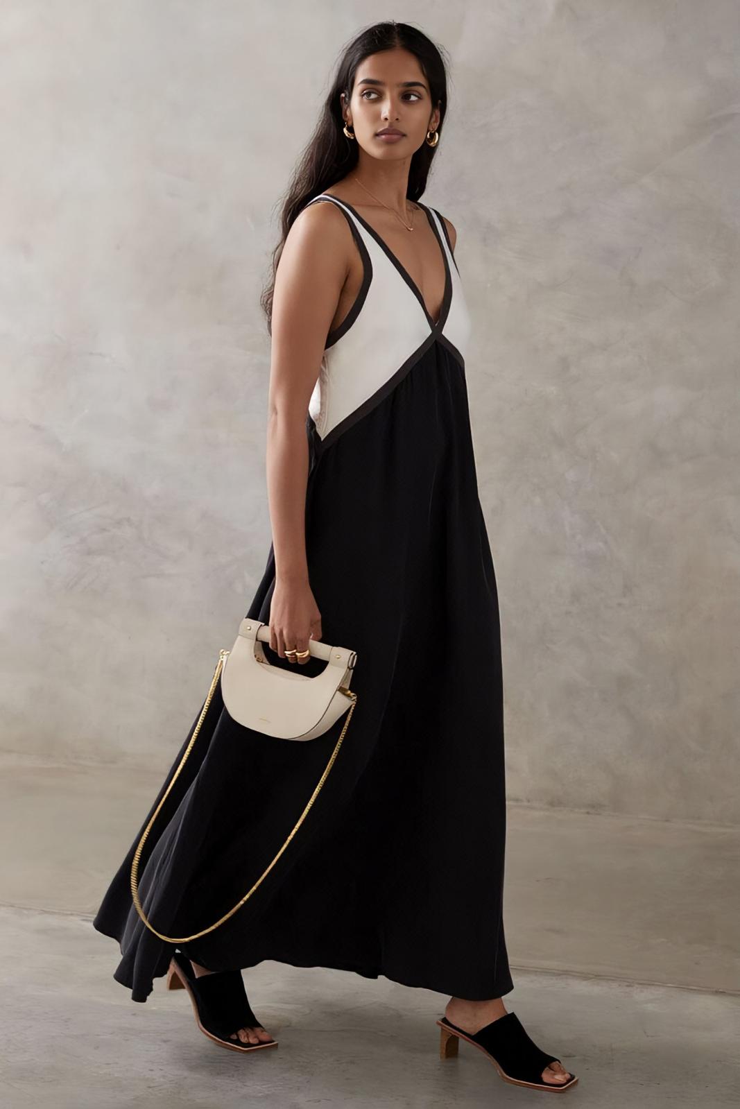 Gabrielle - Vestido Midi sin mangas