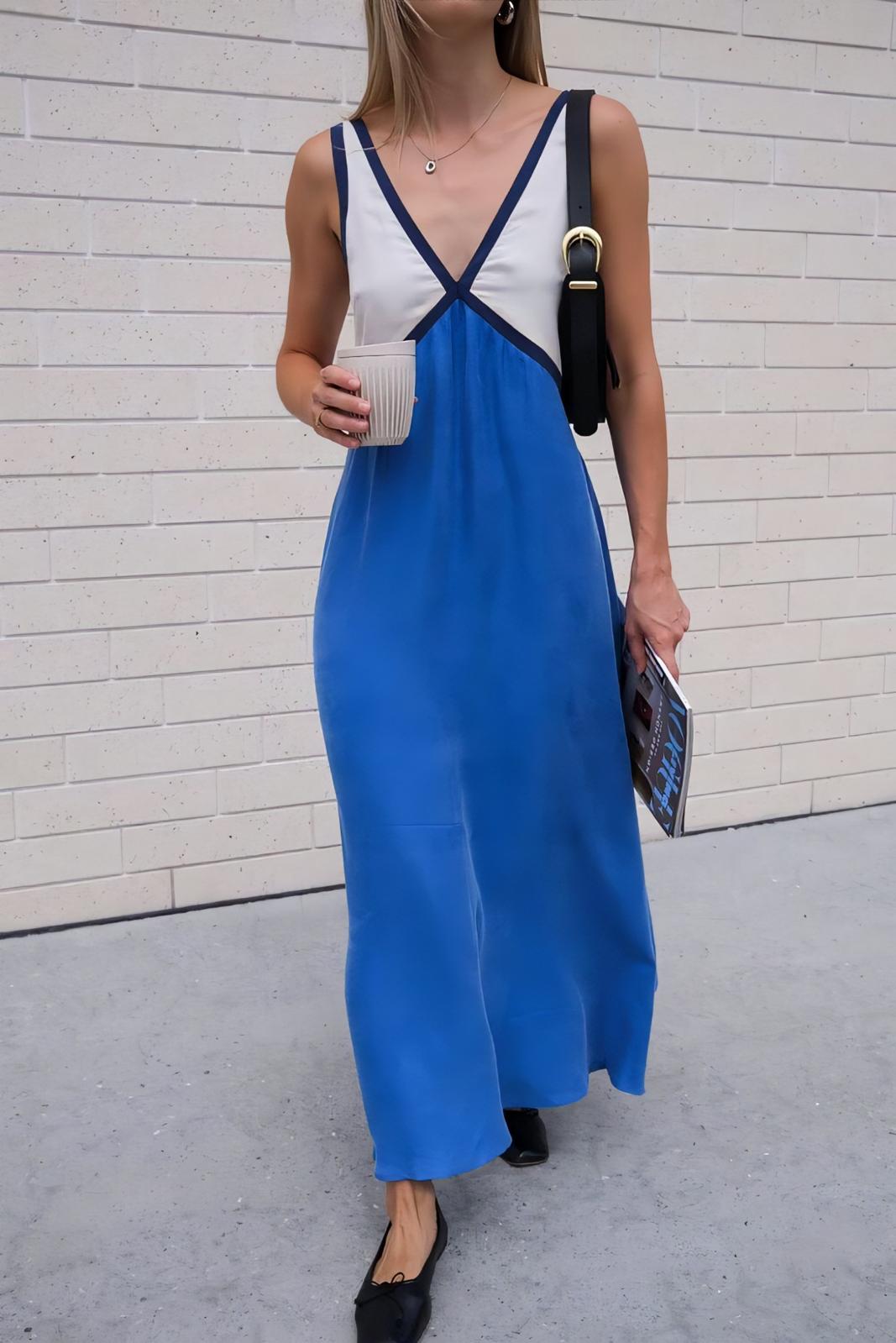 Gabrielle - Vestido Midi sin mangas