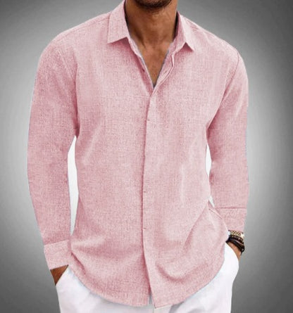 Roberto | Camisa Manga Larga Elegante y Casual