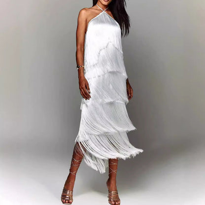 Tamara - Vestido con Flecos