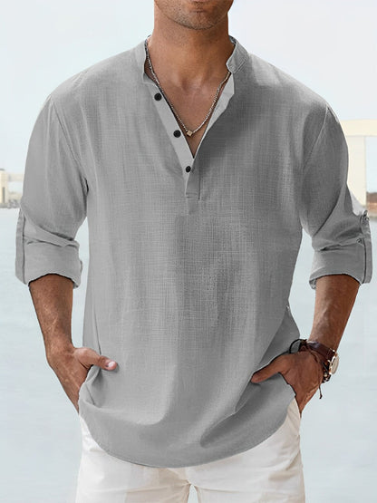 Evan - Camisa elegante de Lino