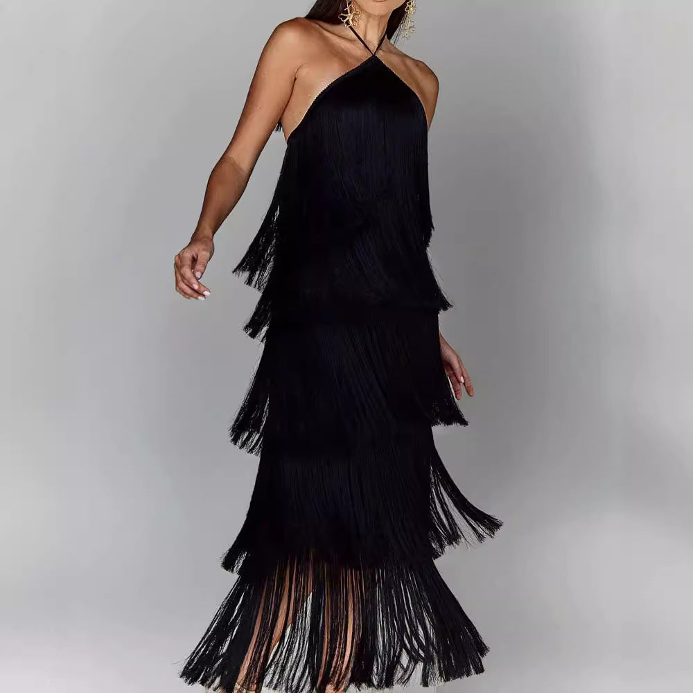 Tamara - Vestido con Flecos