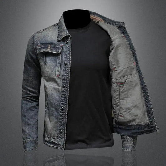 Saúl - Chaqueta Vaquera con Cremallera