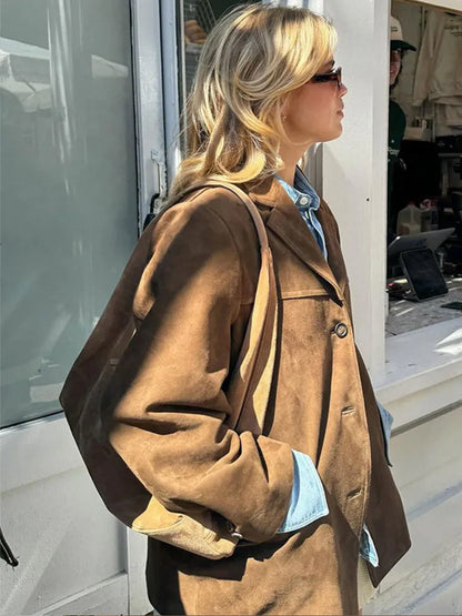 Ariana - Chaqueta Aterciopelada Elegante