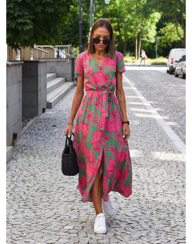 Fátima | Vestido colorido con Estilo