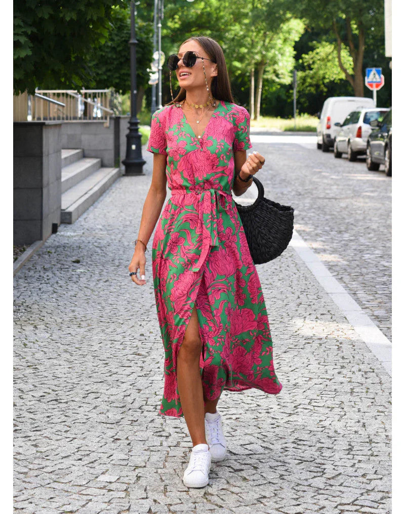 Fátima | Vestido colorido con Estilo