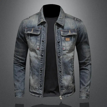 Saúl - Chaqueta Vaquera con Cremallera