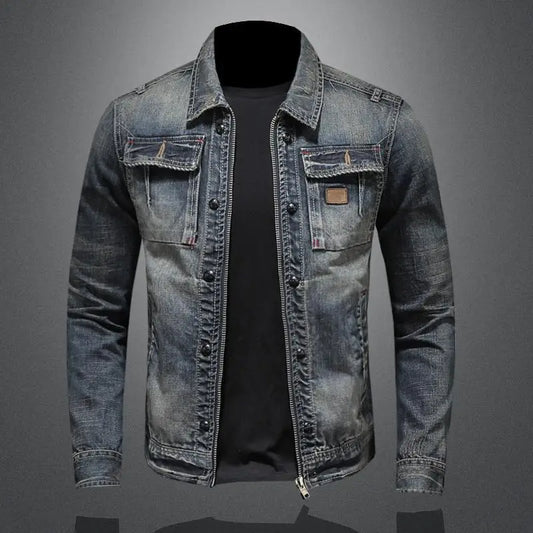 Saúl - Chaqueta Vaquera con Cremallera