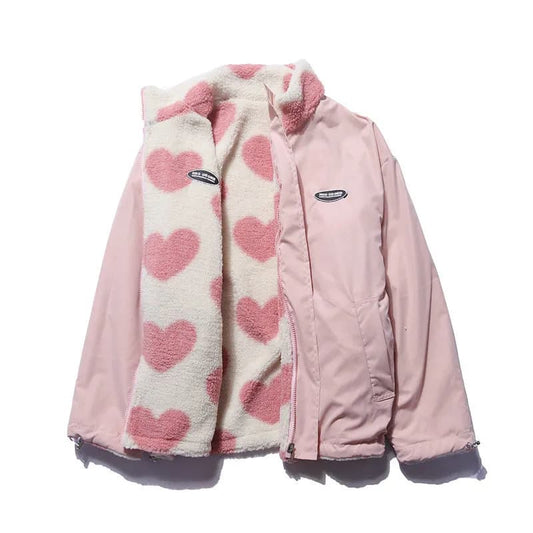 Miriam - Chaqueta Reversible Corazones