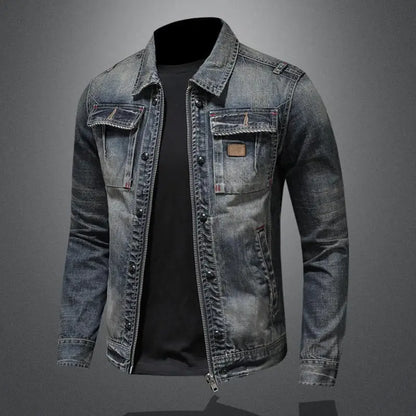 Saúl - Chaqueta Vaquera con Cremallera