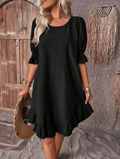 Eider - Vestido Suelto Media Manga
