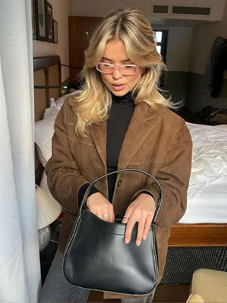 Ariana - Chaqueta Aterciopelada Elegante