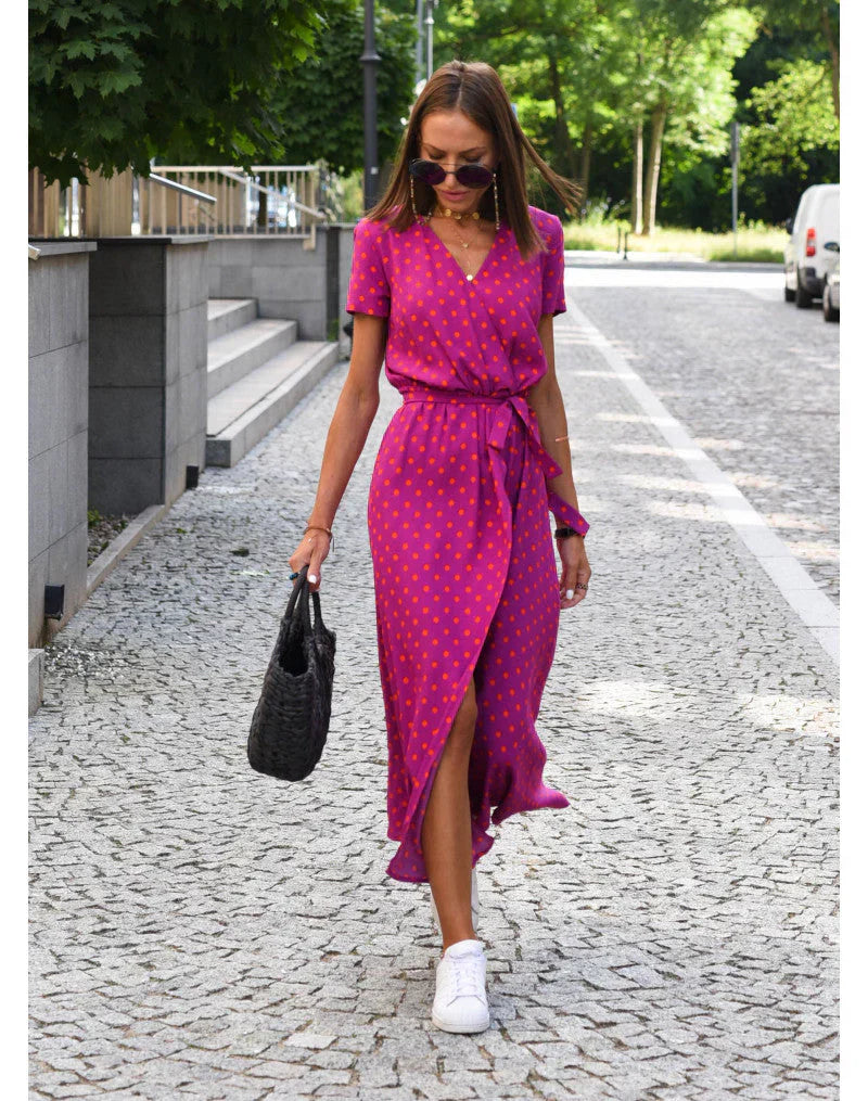 Fátima | Vestido colorido con Estilo