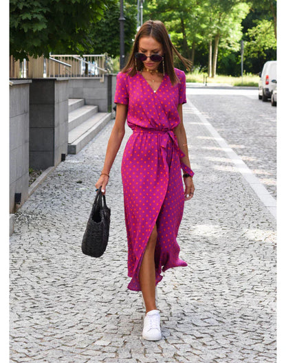 Fátima | Vestido colorido con Estilo
