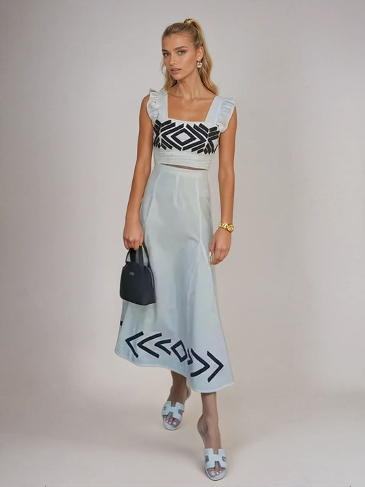 Elvira - Conjunto Falda y Top