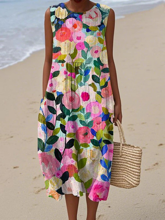 Andy | Vestido Midi Floreal