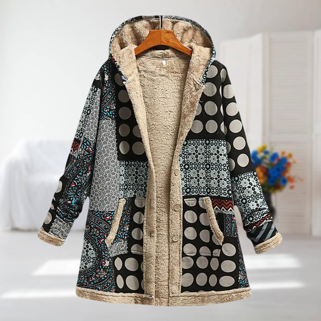 Naiara - Abrigo Chic con Peluche