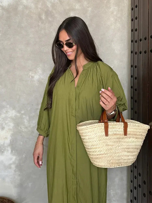 Maia - Vestido Largo Casual