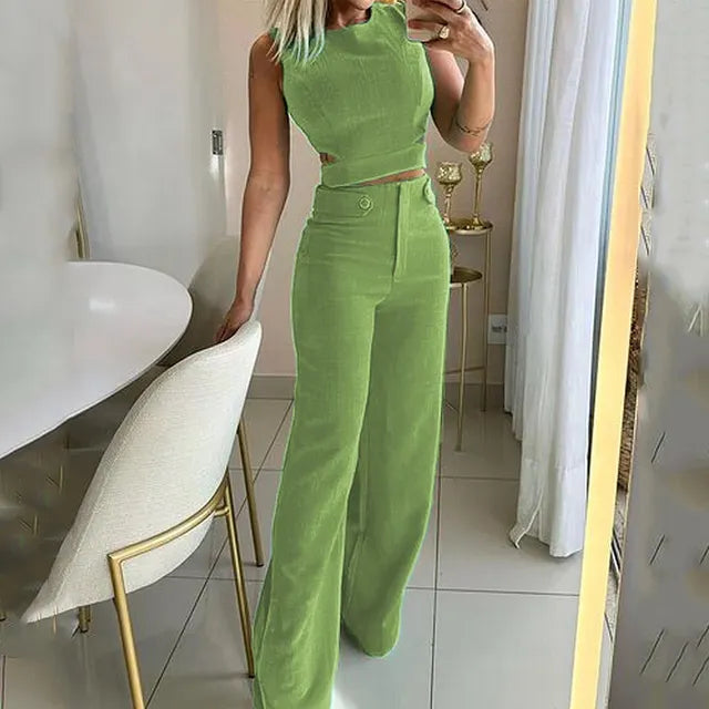 Reina - Conjunto Top & Pantalón