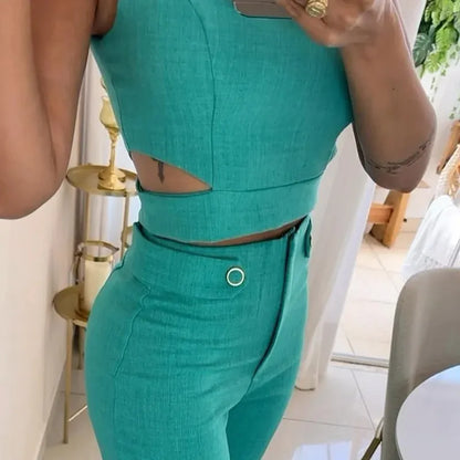 Reina - Conjunto Top & Pantalón