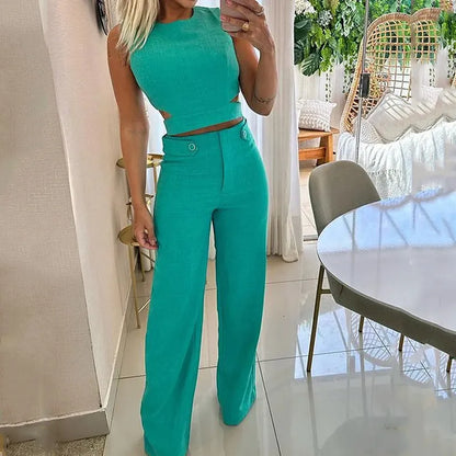 Reina - Conjunto Top & Pantalón