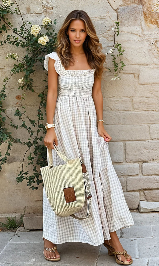 Gala - Vestido de Cuadros