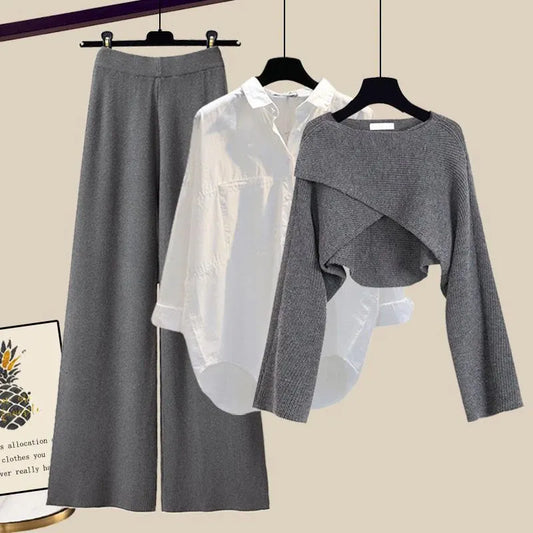 Margot - Conjunto Cómodo y Elegante de Tres Piezas
