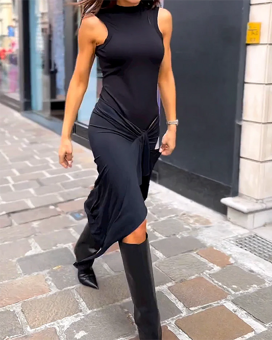 Eulalia - Vestido Midi sin Mangas