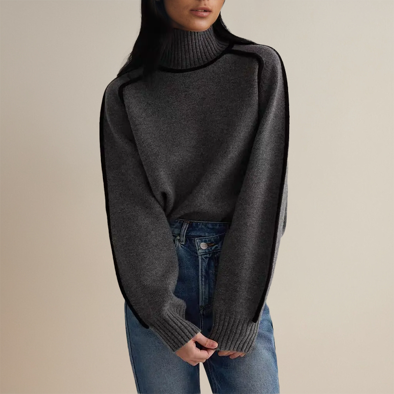 Marta - Jersey de Cuello Alto