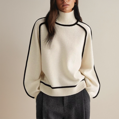 Marta - Jersey de Cuello Alto