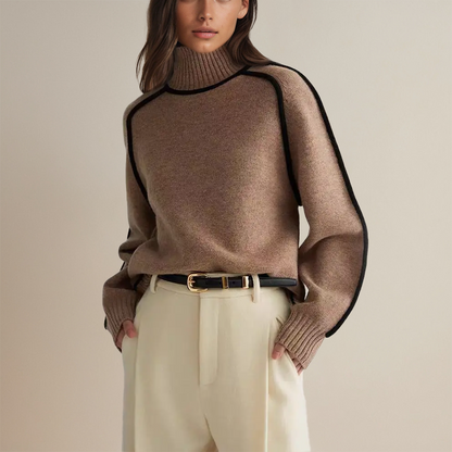 Marta - Jersey de Cuello Alto