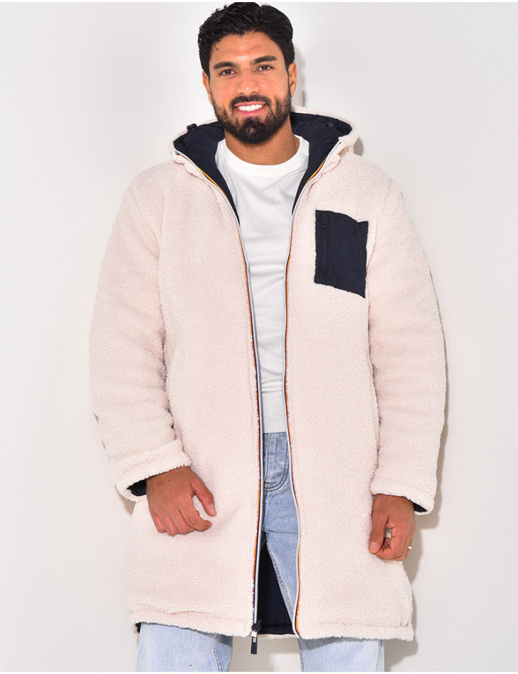 Arnoud | Warme casual lange jas