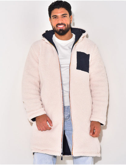 Arnoud | Warme casual lange jas