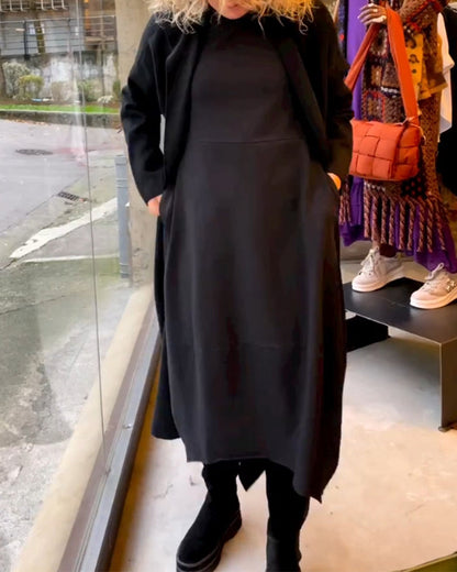 Mencía - Vestido Suelto con Bolsillos