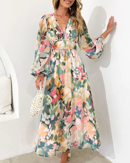 Nina - Vestido Elegante con estampado Floral